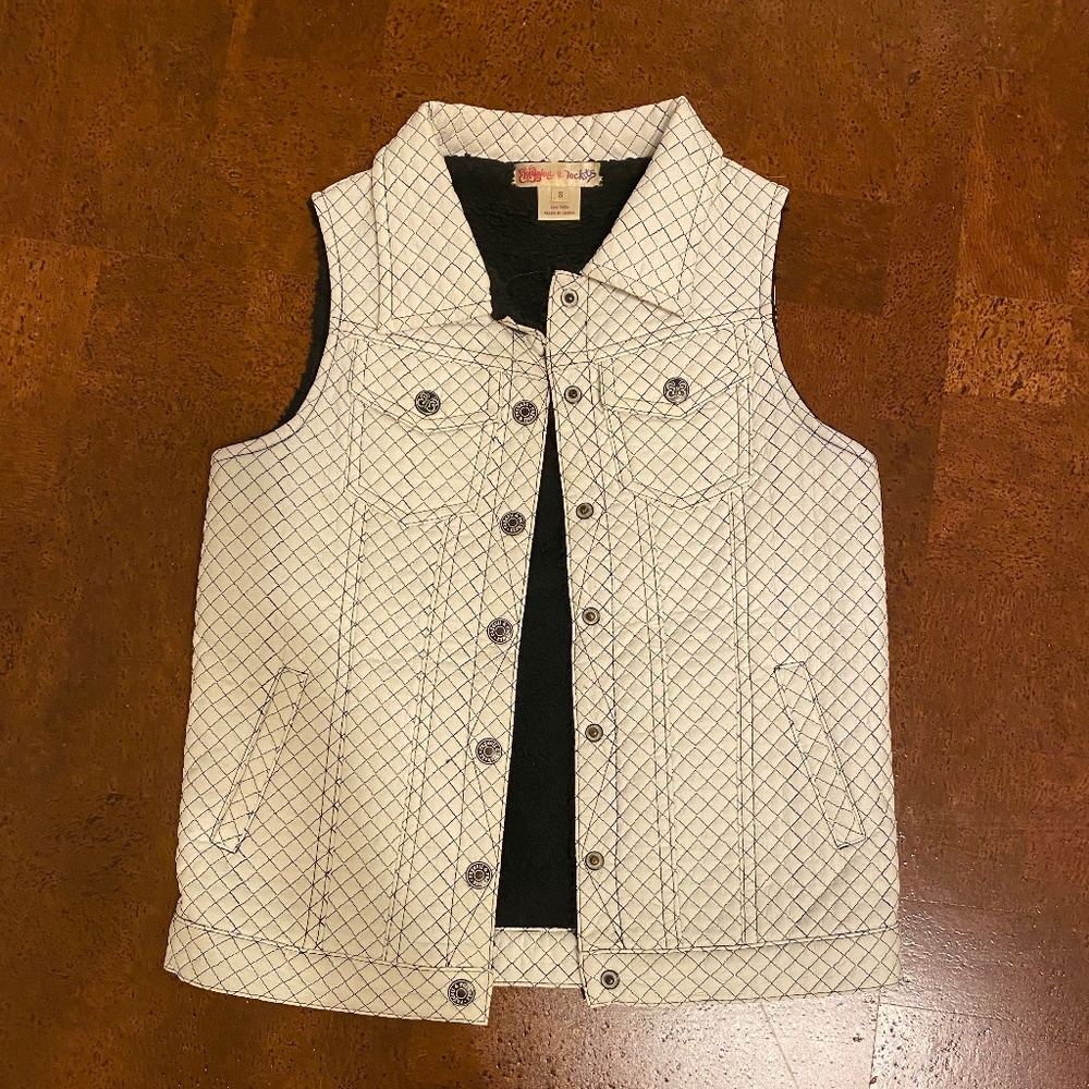 Black and White Vest